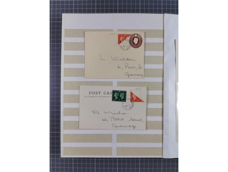 1939/44 (ca.), postfrische, ungebrauchte und gestempelte Partie im Steckbuch, dabei u. A. Theresienstadt (3), GG I-III, Belgi