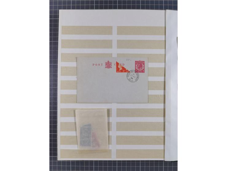 1939/44 (ca.), postfrische, ungebrauchte und gestempelte Partie im Steckbuch, dabei u. A. Theresienstadt (3), GG I-III, Belgi