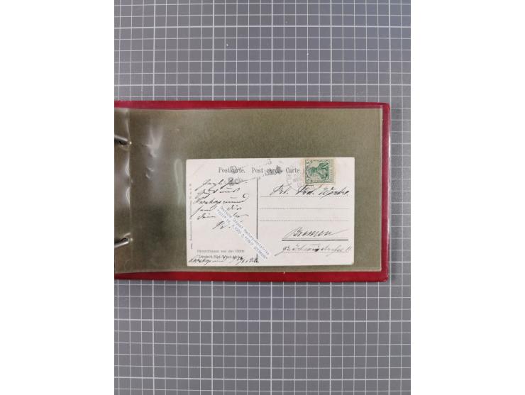 1895/1930, interessante Sammlung “DSP LINIE HAMBURG-WESTAFRIKA I-XLV” mit ca. 190 Briefen, Karten und GSK sowie ein Briefstüc