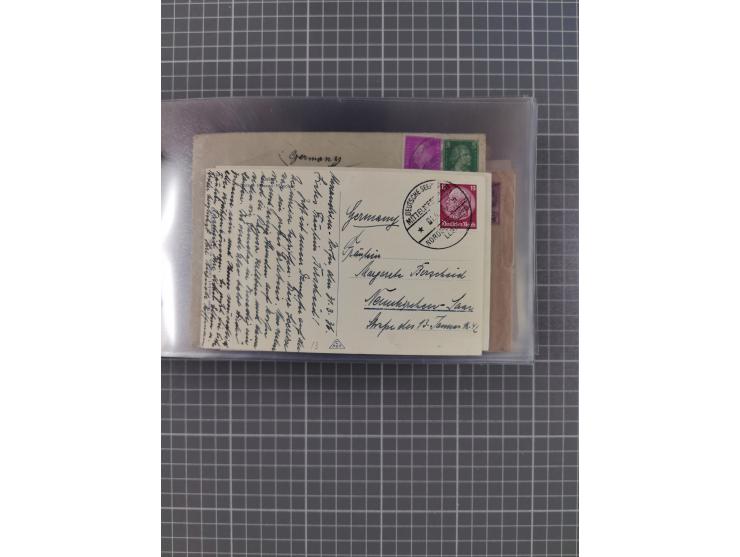 1927/39, interessante Sammlung “Norddeutscher Lloyd - Sonderreisen” mit ca. 100 Briefen, Karten und GSK, dabei Mittelmehrfahr