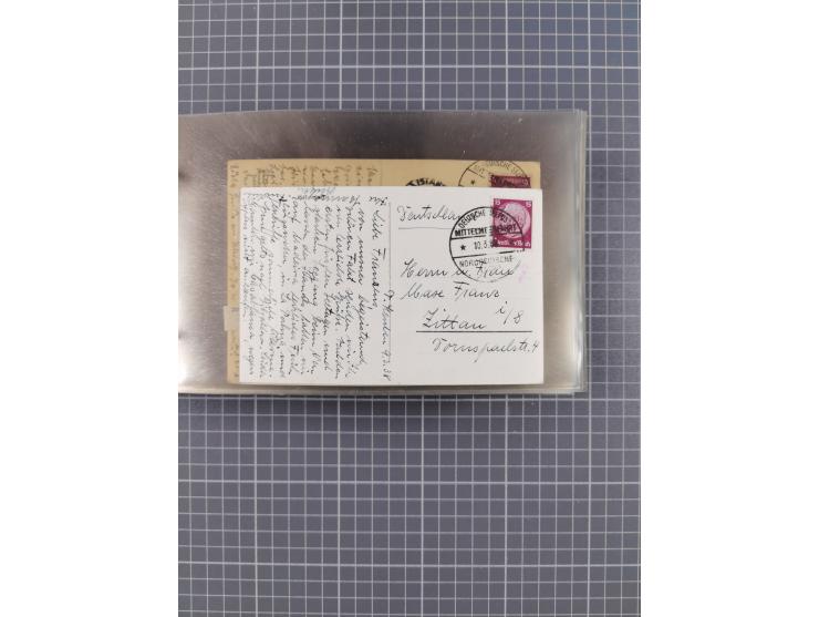 1927/39, interessante Sammlung “Norddeutscher Lloyd - Sonderreisen” mit ca. 100 Briefen, Karten und GSK, dabei Mittelmehrfahr