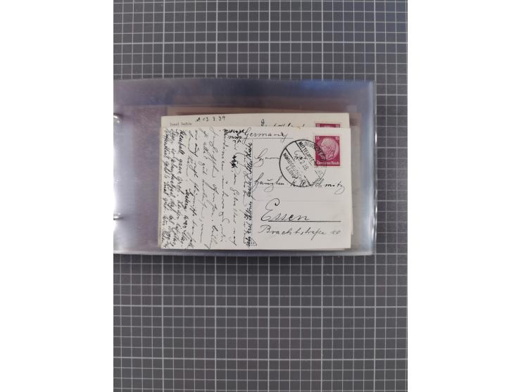 1927/39, interessante Sammlung “Norddeutscher Lloyd - Sonderreisen” mit ca. 100 Briefen, Karten und GSK, dabei Mittelmehrfahr