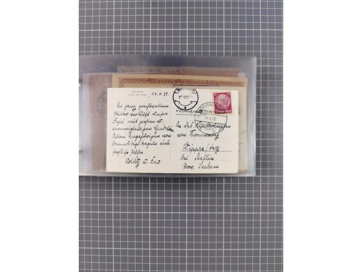 1927/39, interessante Sammlung “Norddeutscher Lloyd - Sonderreisen” mit ca. 100 Briefen, Karten und GSK, dabei Mittelmehrfahr