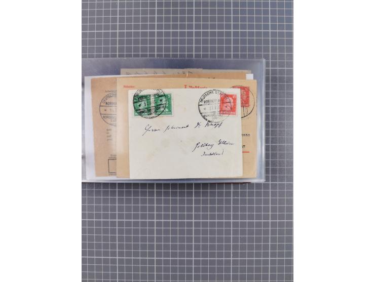 1927/39, interessante Sammlung “Norddeutscher Lloyd - Sonderreisen” mit ca. 100 Briefen, Karten und GSK, dabei Mittelmehrfahr