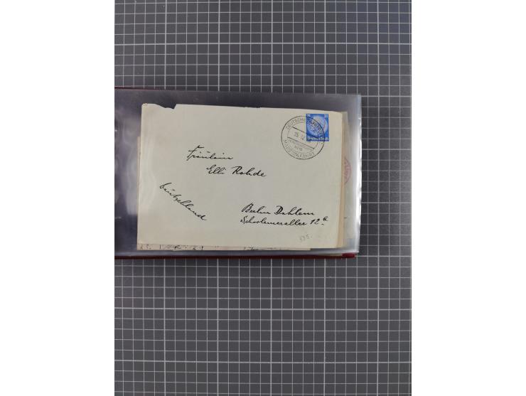 1927/39, interessante Sammlung “Norddeutscher Lloyd - Sonderreisen” mit ca. 100 Briefen, Karten und GSK, dabei Mittelmehrfahr