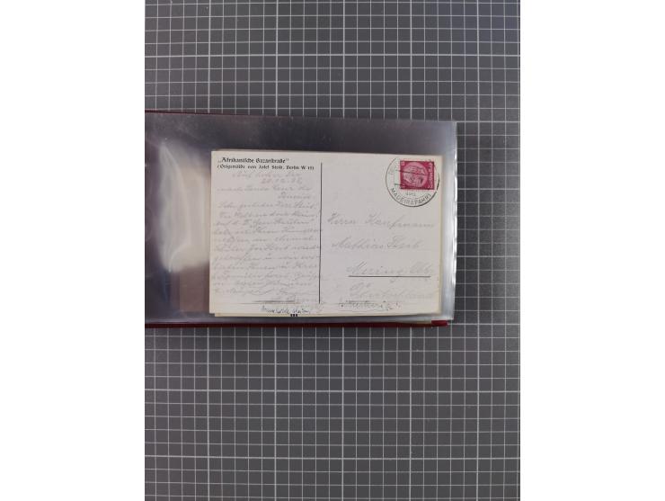 1927/39, interessante Sammlung “Norddeutscher Lloyd - Sonderreisen” mit ca. 100 Briefen, Karten und GSK, dabei Mittelmehrfahr