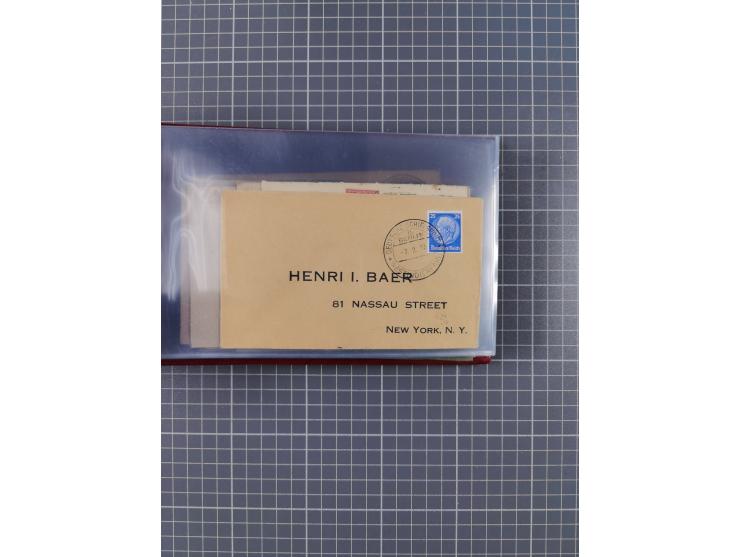 1927/39, interessante Sammlung “Norddeutscher Lloyd - Sonderreisen” mit ca. 100 Briefen, Karten und GSK, dabei Mittelmehrfahr