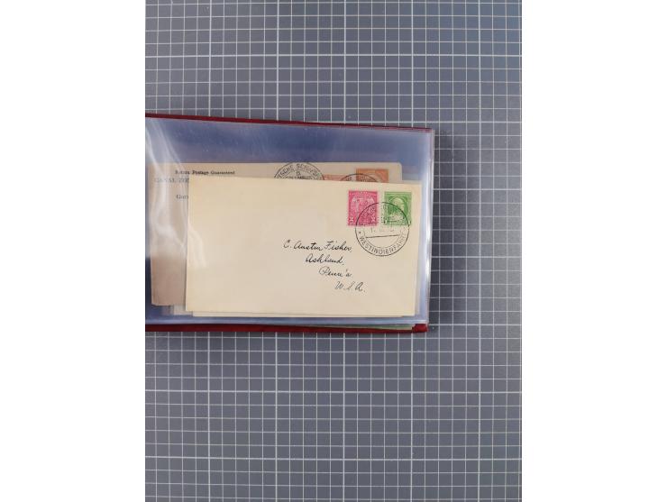 1927/39, interessante Sammlung “Norddeutscher Lloyd - Sonderreisen” mit ca. 100 Briefen, Karten und GSK, dabei Mittelmehrfahr