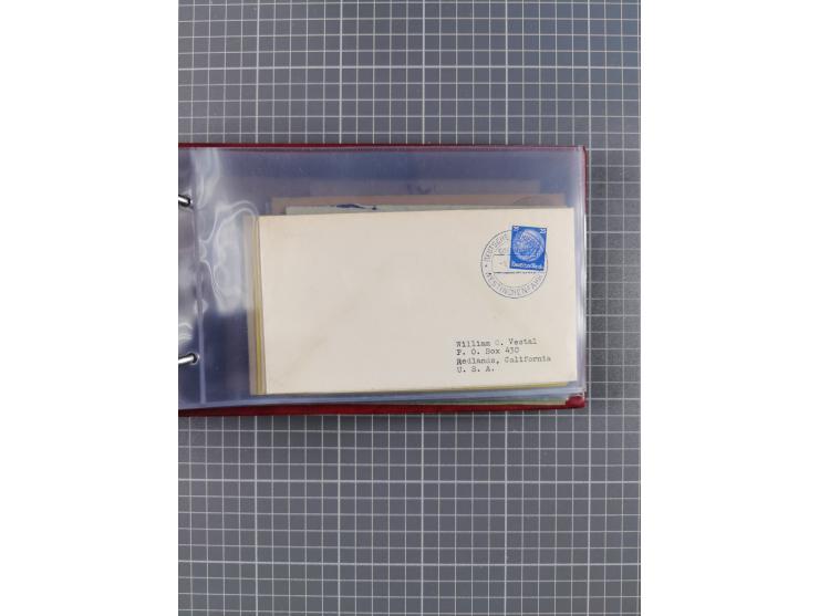 1927/39, interessante Sammlung “Norddeutscher Lloyd - Sonderreisen” mit ca. 100 Briefen, Karten und GSK, dabei Mittelmehrfahr