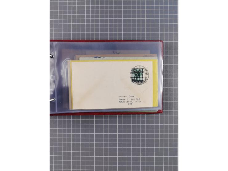 1927/39, interessante Sammlung “Norddeutscher Lloyd - Sonderreisen” mit ca. 100 Briefen, Karten und GSK, dabei Mittelmehrfahr