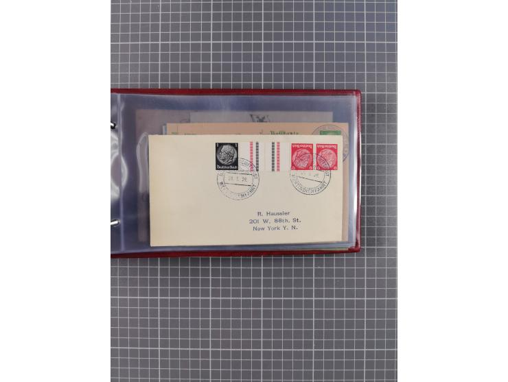 1927/39, interessante Sammlung “Norddeutscher Lloyd - Sonderreisen” mit ca. 100 Briefen, Karten und GSK, dabei Mittelmehrfahr