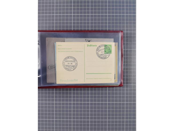 1927/39, interessante Sammlung “Norddeutscher Lloyd - Sonderreisen” mit ca. 100 Briefen, Karten und GSK, dabei Mittelmehrfahr