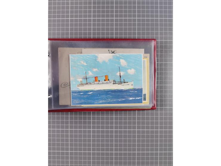 1927/39, interessante Sammlung “Norddeutscher Lloyd - Sonderreisen” mit ca. 100 Briefen, Karten und GSK, dabei Mittelmehrfahr