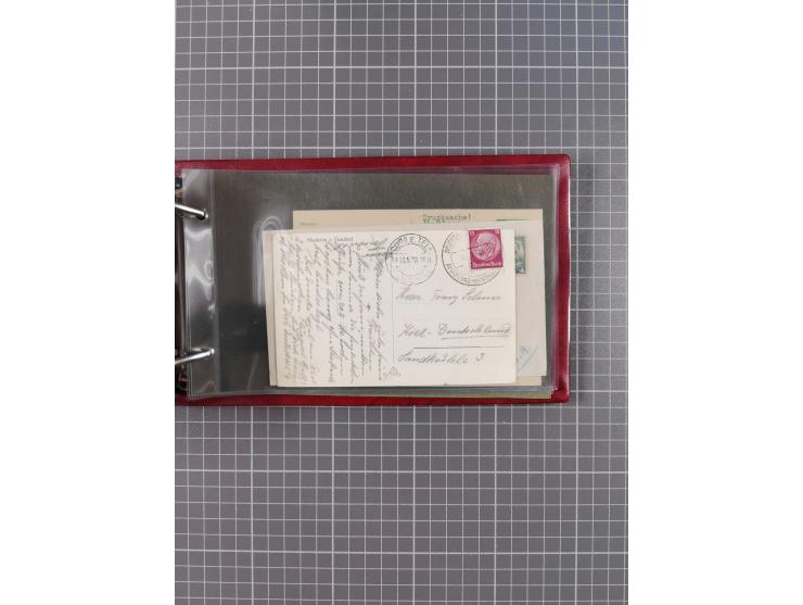 1927/39, interessante Sammlung “Norddeutscher Lloyd - Sonderreisen” mit ca. 100 Briefen, Karten und GSK, dabei Mittelmehrfahr