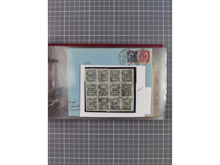 1897/1934, Sammlung “DSP LINIE BREMEN-LA PLATA” mit ca. 135 Briefen, Karten und GSK mit diversen Unterscheidungs-Buchstaben, 