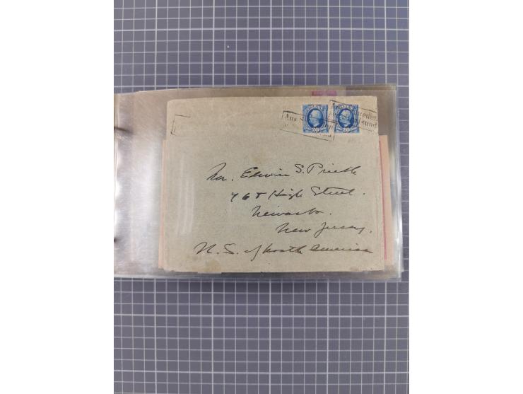 1853/1970 (ca.), interessante Sammlung “Schiffspost der Ostsee” mit Schwerpunkt bei den Anlandungsstempeln, ca 130 Briefe, Ka