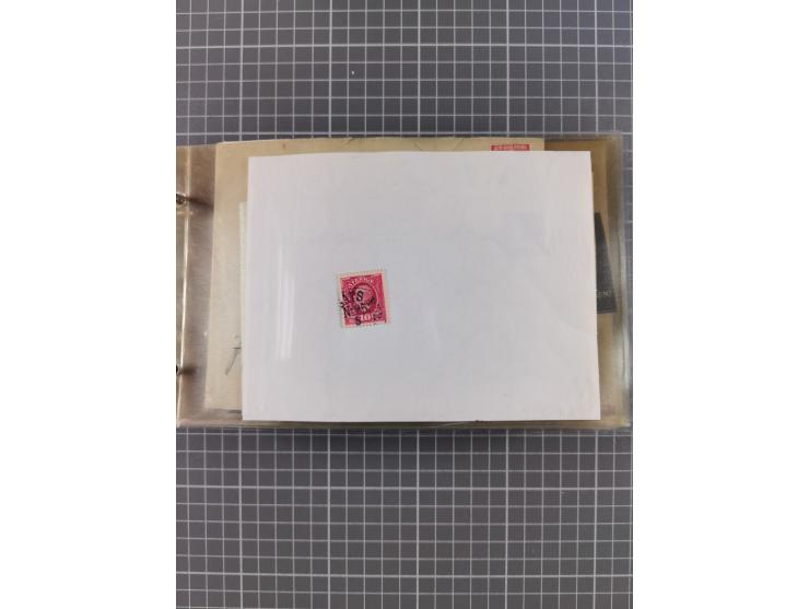 1853/1970 (ca.), interessante Sammlung “Schiffspost der Ostsee” mit Schwerpunkt bei den Anlandungsstempeln, ca 130 Briefe, Ka