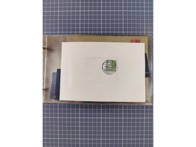 1853/1970 (ca.), interessante Sammlung “Schiffspost der Ostsee” mit Schwerpunkt bei den Anlandungsstempeln, ca 130 Briefe, Ka