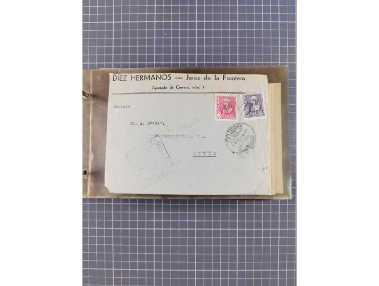 1853/1970 (ca.), interessante Sammlung “Schiffspost der Ostsee” mit Schwerpunkt bei den Anlandungsstempeln, ca 130 Briefe, Ka