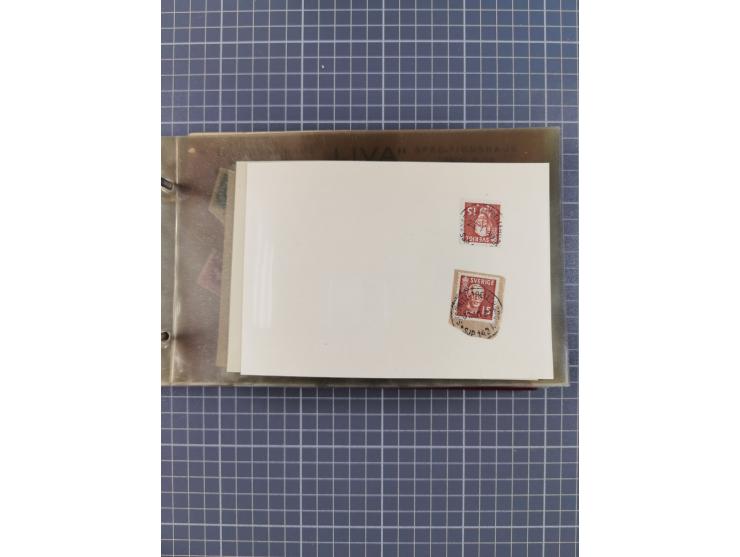 1853/1970 (ca.), interessante Sammlung “Schiffspost der Ostsee” mit Schwerpunkt bei den Anlandungsstempeln, ca 130 Briefe, Ka