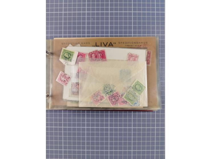 1853/1970 (ca.), interessante Sammlung “Schiffspost der Ostsee” mit Schwerpunkt bei den Anlandungsstempeln, ca 130 Briefe, Ka