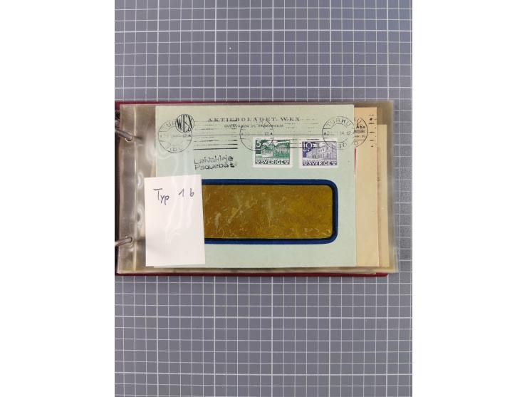 1853/1970 (ca.), interessante Sammlung “Schiffspost der Ostsee” mit Schwerpunkt bei den Anlandungsstempeln, ca 130 Briefe, Ka