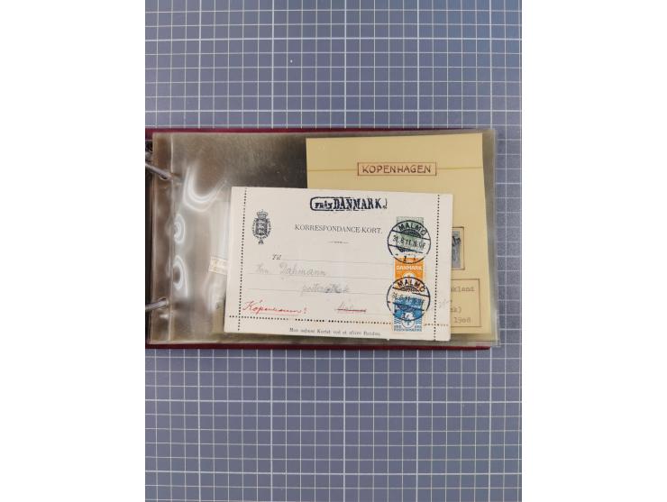 1853/1970 (ca.), interessante Sammlung “Schiffspost der Ostsee” mit Schwerpunkt bei den Anlandungsstempeln, ca 130 Briefe, Ka