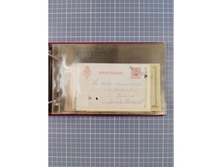 1853/1970 (ca.), interessante Sammlung “Schiffspost der Ostsee” mit Schwerpunkt bei den Anlandungsstempeln, ca 130 Briefe, Ka