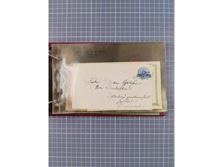 1853/1970 (ca.), interessante Sammlung “Schiffspost der Ostsee” mit Schwerpunkt bei den Anlandungsstempeln, ca 130 Briefe, Ka