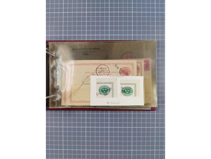 1853/1970 (ca.), interessante Sammlung “Schiffspost der Ostsee” mit Schwerpunkt bei den Anlandungsstempeln, ca 130 Briefe, Ka