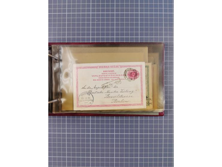 1853/1970 (ca.), interessante Sammlung “Schiffspost der Ostsee” mit Schwerpunkt bei den Anlandungsstempeln, ca 130 Briefe, Ka