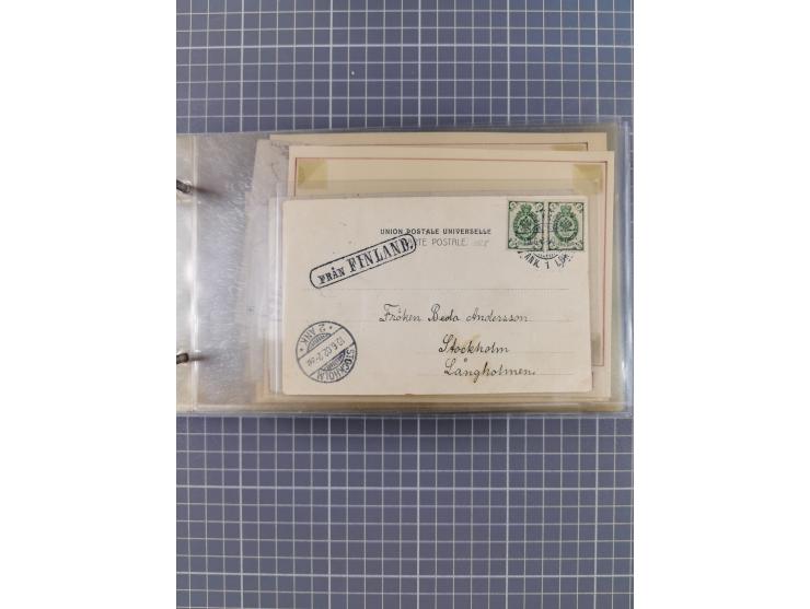 1853/1970 (ca.), interessante Sammlung “Schiffspost der Ostsee” mit Schwerpunkt bei den Anlandungsstempeln, ca 130 Briefe, Ka