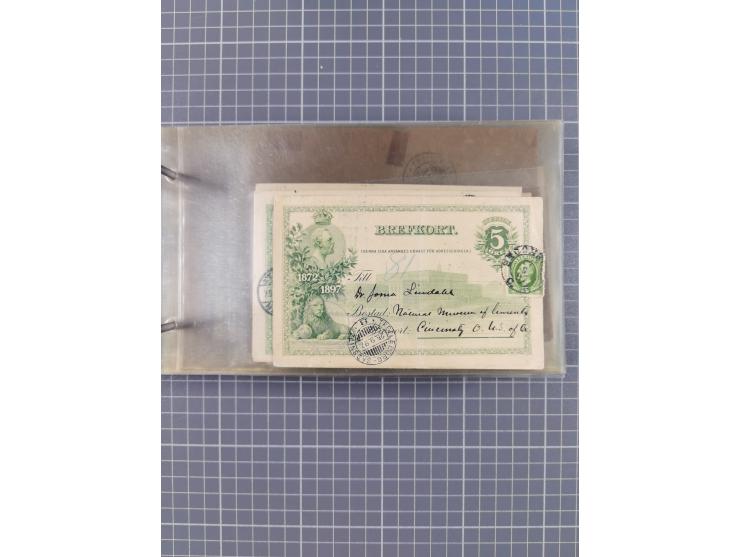 1853/1970 (ca.), interessante Sammlung “Schiffspost der Ostsee” mit Schwerpunkt bei den Anlandungsstempeln, ca 130 Briefe, Ka