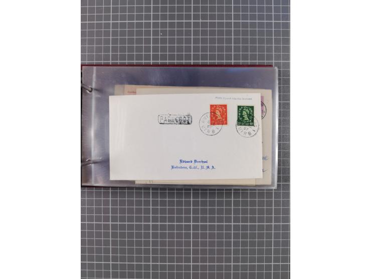 1853/1970 (ca.), interessante Sammlung “Schiffspost der Ostsee” mit Schwerpunkt bei den Anlandungsstempeln, ca 130 Briefe, Ka