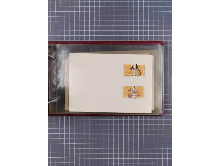 1853/1970 (ca.), interessante Sammlung “Schiffspost der Ostsee” mit Schwerpunkt bei den Anlandungsstempeln, ca 130 Briefe, Ka