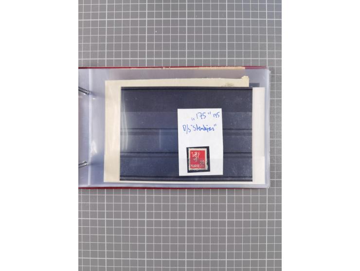 Norwegen: 1885/1934, Sammlung “Nummern-Stempel der Schiffspost ex 17/837” mit über 40 Briefen, Karten und GSK sowie einigen l