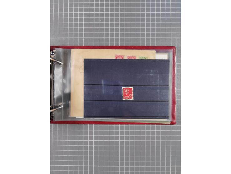 Norwegen: 1885/1934, Sammlung “Nummern-Stempel der Schiffspost ex 17/837” mit über 40 Briefen, Karten und GSK sowie einigen l