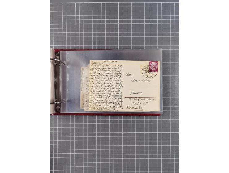 1891/1935 (ca.), umfangreiche Sammlung “DSP LINIE HAMBURG-SÜDAMERIKA I-LV” mit ca. 470 Briefen, Karten und GSK sowie wenigen 