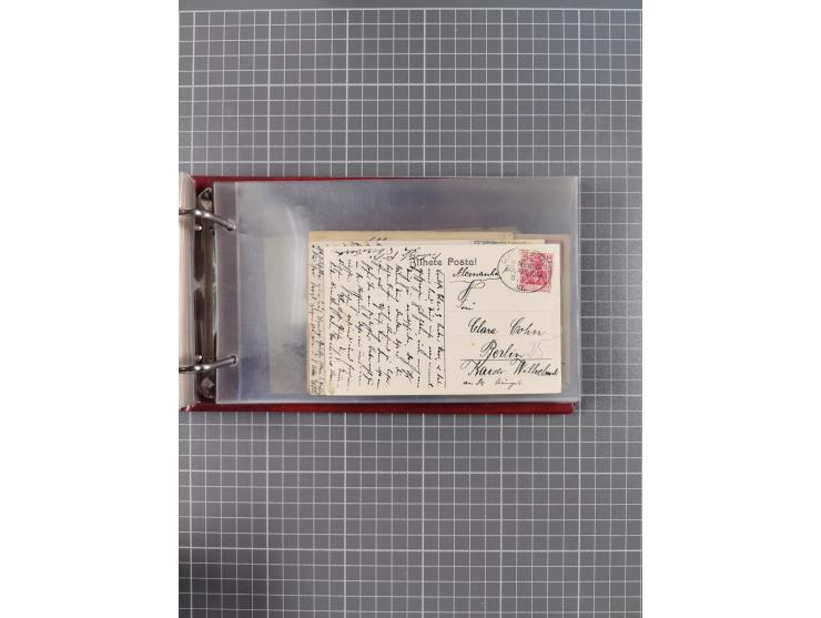 1891/1935 (ca.), umfangreiche Sammlung “DSP LINIE HAMBURG-SÜDAMERIKA I-LV” mit ca. 470 Briefen, Karten und GSK sowie wenigen 