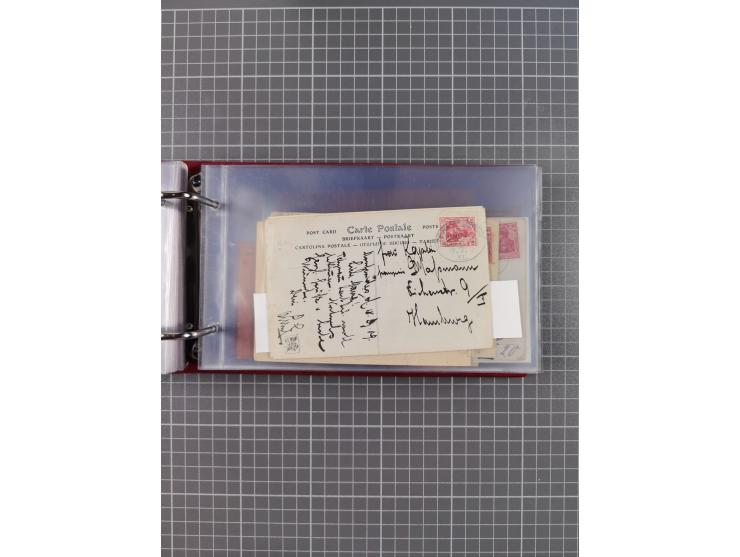 1891/1935 (ca.), umfangreiche Sammlung “DSP LINIE HAMBURG-SÜDAMERIKA I-LV” mit ca. 470 Briefen, Karten und GSK sowie wenigen 