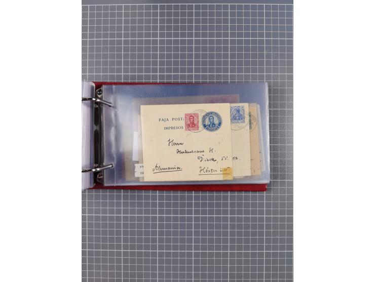 1891/1935 (ca.), umfangreiche Sammlung “DSP LINIE HAMBURG-SÜDAMERIKA I-LV” mit ca. 470 Briefen, Karten und GSK sowie wenigen 