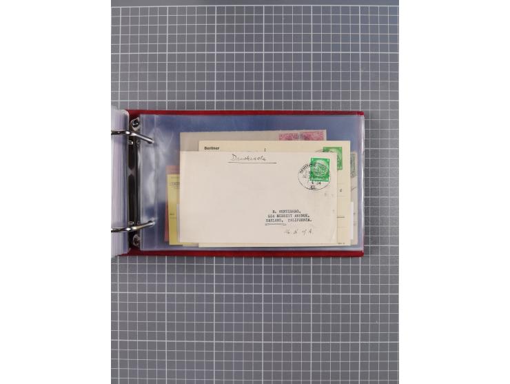 1891/1935 (ca.), umfangreiche Sammlung “DSP LINIE HAMBURG-SÜDAMERIKA I-LV” mit ca. 470 Briefen, Karten und GSK sowie wenigen 