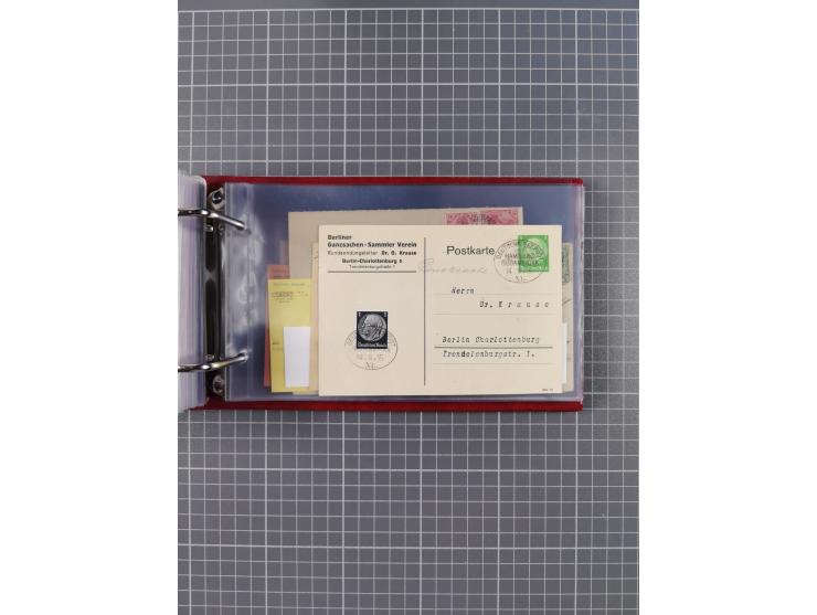 1891/1935 (ca.), umfangreiche Sammlung “DSP LINIE HAMBURG-SÜDAMERIKA I-LV” mit ca. 470 Briefen, Karten und GSK sowie wenigen 