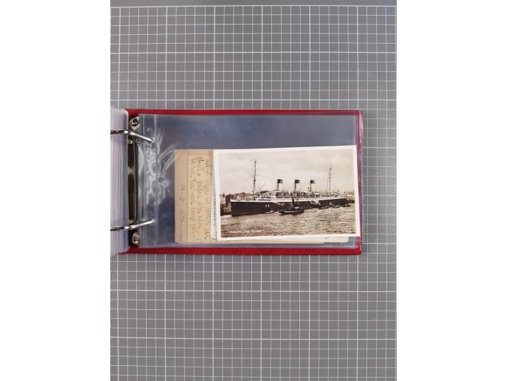 1891/1935 (ca.), umfangreiche Sammlung “DSP LINIE HAMBURG-SÜDAMERIKA I-LV” mit ca. 470 Briefen, Karten und GSK sowie wenigen 