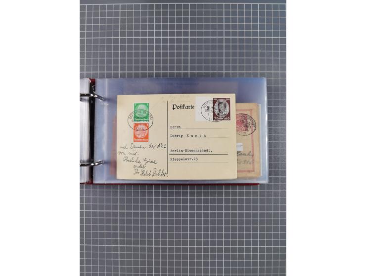 1891/1935 (ca.), umfangreiche Sammlung “DSP LINIE HAMBURG-SÜDAMERIKA I-LV” mit ca. 470 Briefen, Karten und GSK sowie wenigen 