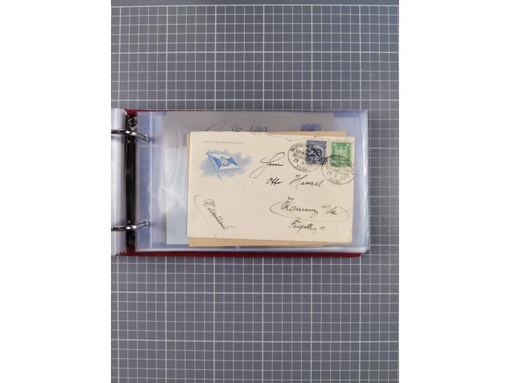 1891/1935 (ca.), umfangreiche Sammlung “DSP LINIE HAMBURG-SÜDAMERIKA I-LV” mit ca. 470 Briefen, Karten und GSK sowie wenigen 