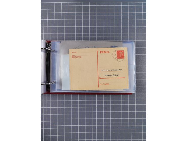 1891/1935 (ca.), umfangreiche Sammlung “DSP LINIE HAMBURG-SÜDAMERIKA I-LV” mit ca. 470 Briefen, Karten und GSK sowie wenigen 