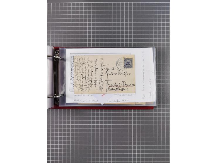 1891/1935 (ca.), umfangreiche Sammlung “DSP LINIE HAMBURG-SÜDAMERIKA I-LV” mit ca. 470 Briefen, Karten und GSK sowie wenigen 