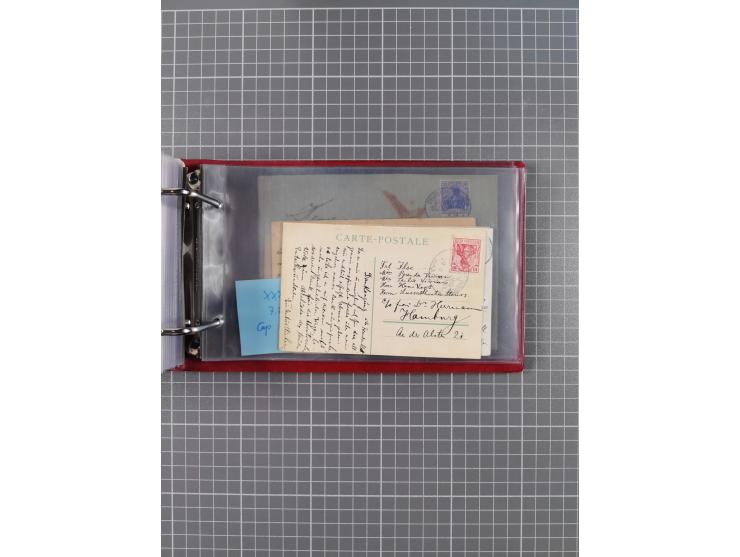 1891/1935 (ca.), umfangreiche Sammlung “DSP LINIE HAMBURG-SÜDAMERIKA I-LV” mit ca. 470 Briefen, Karten und GSK sowie wenigen 