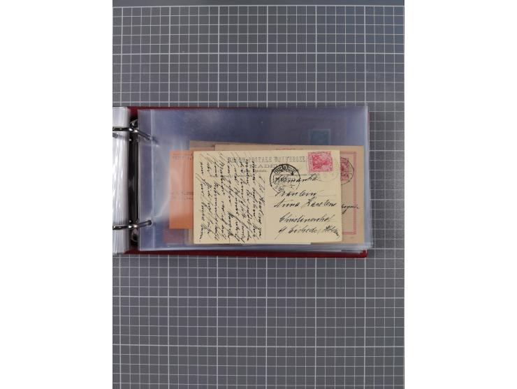 1891/1935 (ca.), umfangreiche Sammlung “DSP LINIE HAMBURG-SÜDAMERIKA I-LV” mit ca. 470 Briefen, Karten und GSK sowie wenigen 